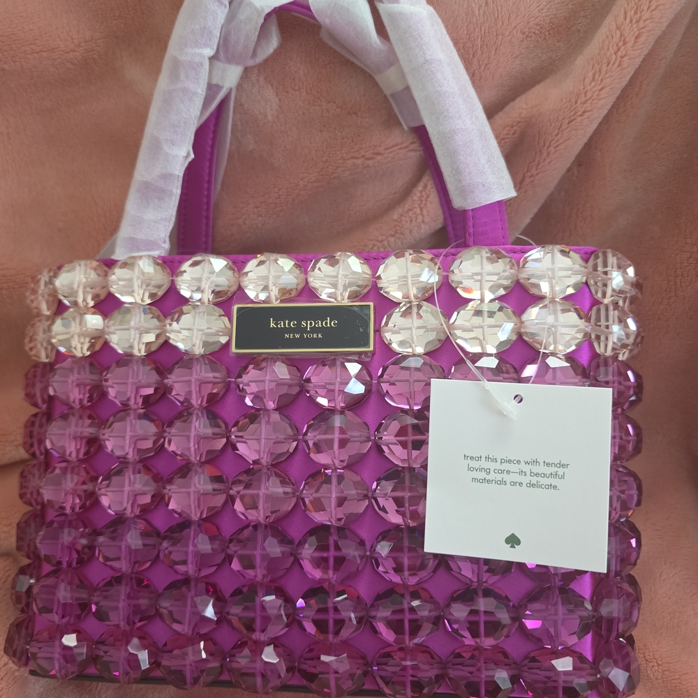 Kate Spade Pink Glamorous Tote Bag